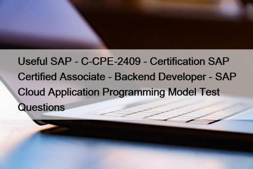 Useful SAP - C-CPE-2409 - Certification SAP Certified ...